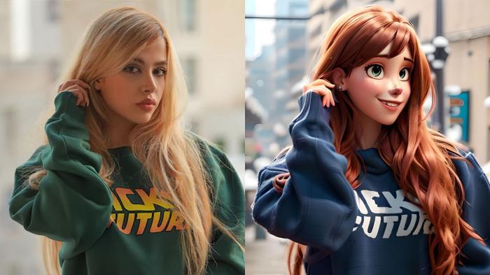 comparison of AI cartoonizer